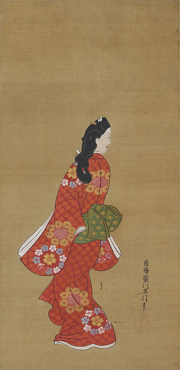 菱川師宣「見返り美人図」東京国立博物館