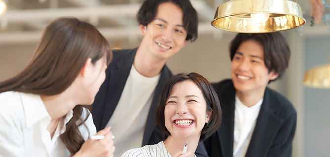 幅広い年代におすすめ！人見知りの方でも安心！