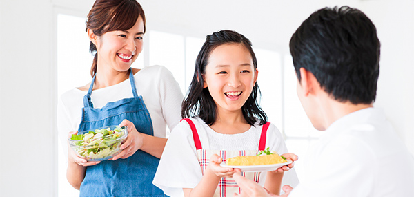 習った料理は食卓へ。忙しい方もムリなく。