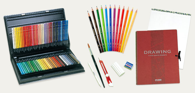色鉛筆画通信教育講座｜資格取得なら生涯学習のユーキャン