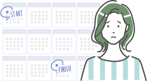 試験に間に合わず、約1年間近く…。