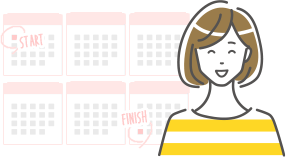 6ヵ月で学習完了！