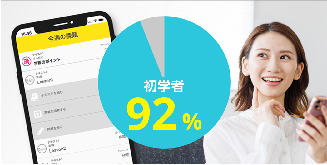 初学者92%
