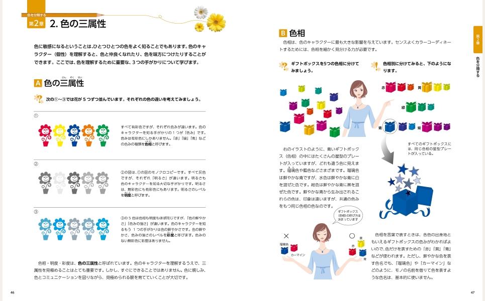ユーキャンのカラーコーディネート資格取得講座｜教材・テキスト